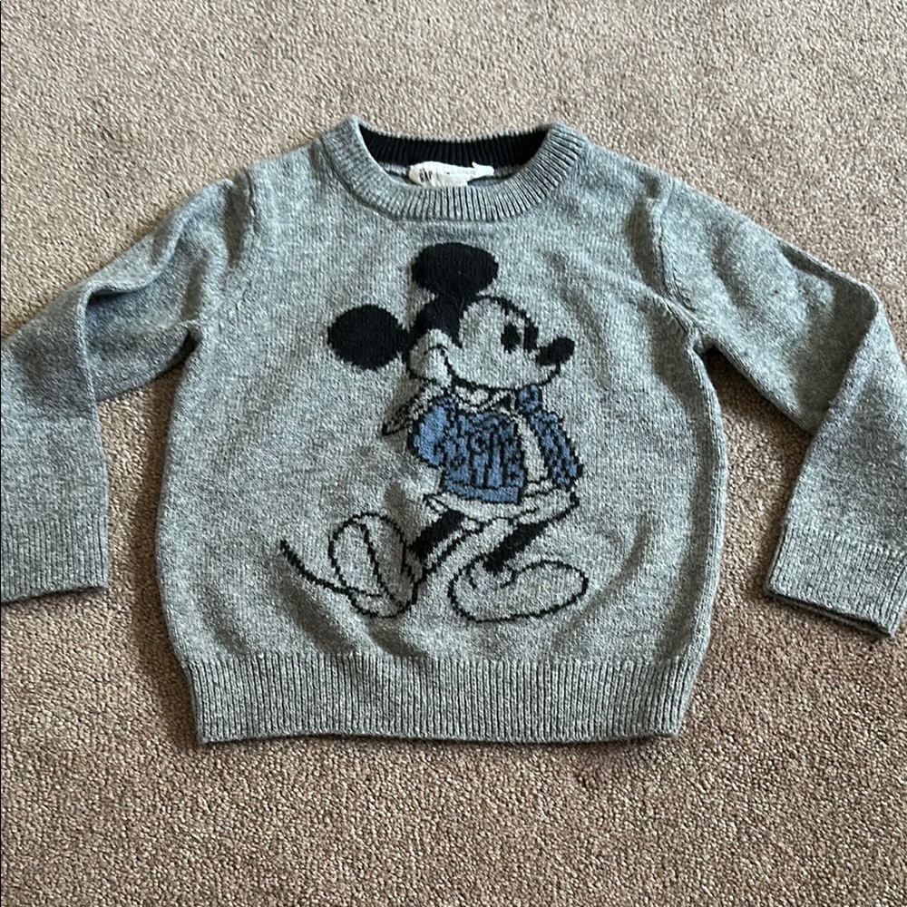 Gap Sweater with Mickey Mouse Design